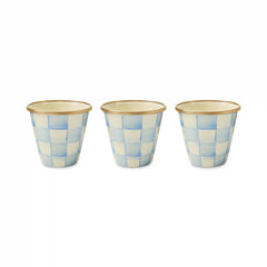 Rosy Check Herb Pots, Set of 3