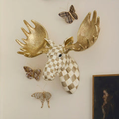 Courtly Check Small Moose