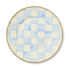 Sky Check Salad/Dessert Plate
