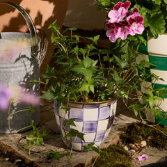 Courtly Check Large Flower Pot
