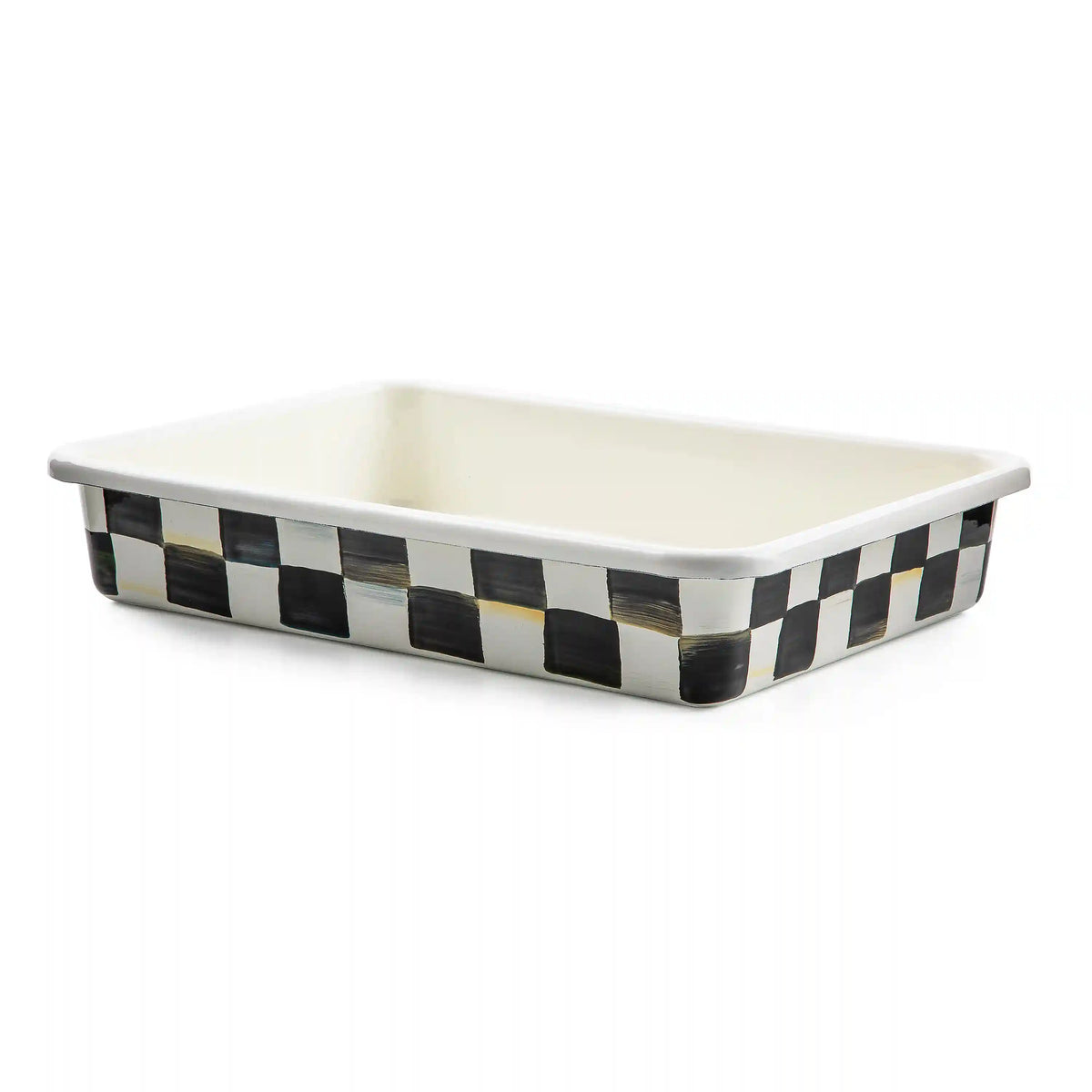 Mocha Check 9" x 13" Baking Pan