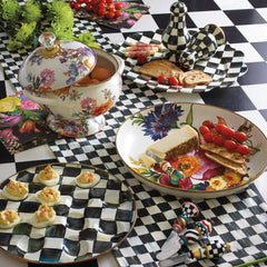 Courtly Check & Stripe Table Runner