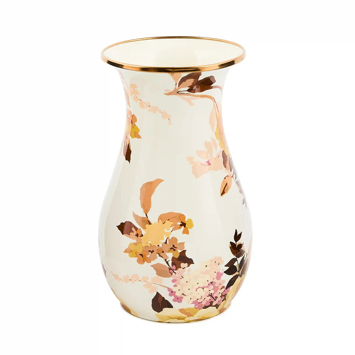 Wild Rose Slate Tall Vase