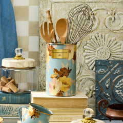 Rosy English Garden Utensil Holder