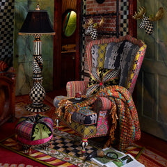 Courtly Check Ceramic Floor Lamp
