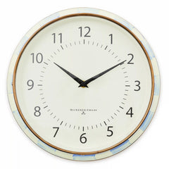 Emerald Check School Wall Clock