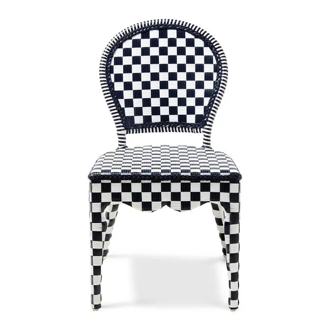Gambit Check Outdoor Cafe Chair