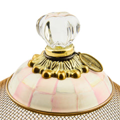 Rosy Check Large Mesh Dome