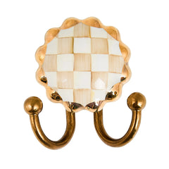 Violet Check Wall Hook