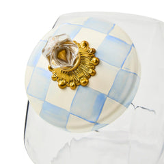 Cookie Jar with Rosy Check Lid