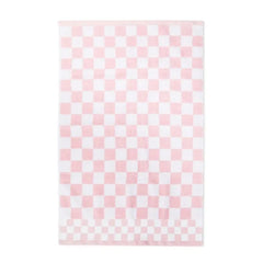 Rosy Check Hand Towel