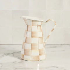 Emerald Check Medium Practical Pitcher