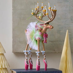 Patience Brewster Dash Away Dancer Reindeer Figure