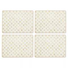 Royal Check Cork Back Placemats, Set of 4