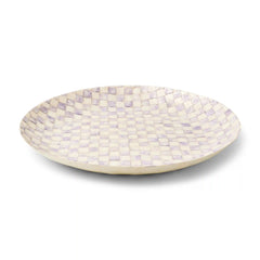 Rosy Check Capiz Decorative Bowl