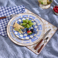 Tartan Violet Cork Back Placemats, Set of 4
