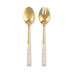 Sterling Check Bistro Salad Serving Set