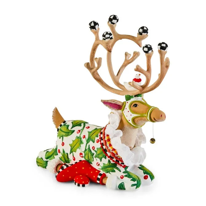 Patience Brewster Dash Away Sitting Vixen Reindeer Figure