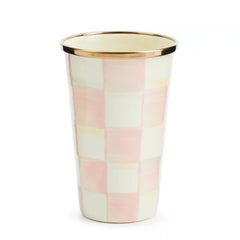 Mocha Check 20 Ounce Tumbler