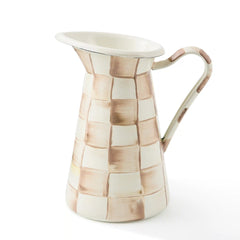 Emerald Check Large Practical Pitcher